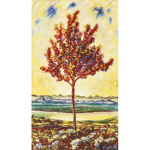 ANDR� JEAN EVARD : Baum in weiter Landschaft (DOBIASCHOFSKY AUKTIONEN AG)