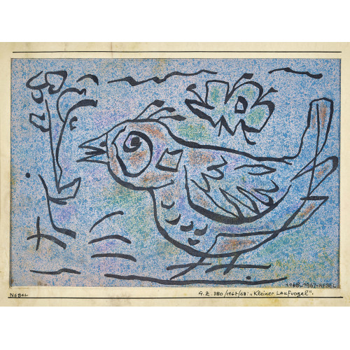 OTTO NEBEL : 'Kleiner Laufvogel' (DOBIASCHOFSKY AUKTIONEN AG)