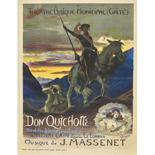 GEORGES-ANTOINE ROCHEGROSSE : 'Don Quichotte' (DOBIASCHOFSKY AUKTIONEN AG)