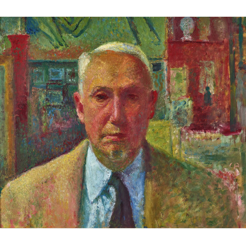 CUNO AMIET : Selbstbildnis (DOBIASCHOFSKY AUKTIONEN AG)