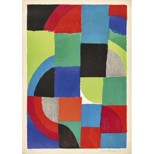 SONIA DELAUNAY : 'Printemps' (DOBIASCHOFSKY AUKTIONEN AG)