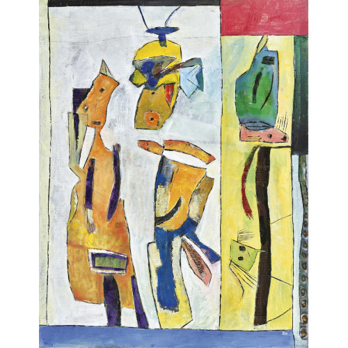 KAMEL BERKOUK : Les visiteurs (DOBIASCHOFSKY AUKTIONEN AG)