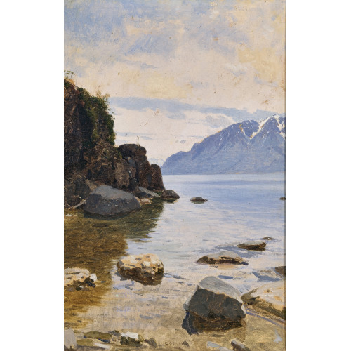 FRAN�OIS BOCION : Rochers � Rivaz (DOBIASCHOFSKY AUKTIONEN AG)