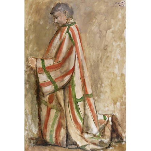GIACOMO MANZ� : 'Cardinale in preghiera' (DOBIASCHOFSKY AUKTIONEN AG)