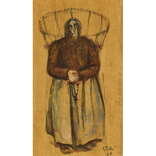 LUIGI TADDEI : 'Donna con gerla' (DOBIASCHOFSKY AUKTIONEN AG)