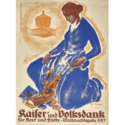 ERICH GRUNER : 'Kaiser und Volksdank f�r Heer und Flotte' (DOBIASCHOFSKY AUKTIONEN AG)