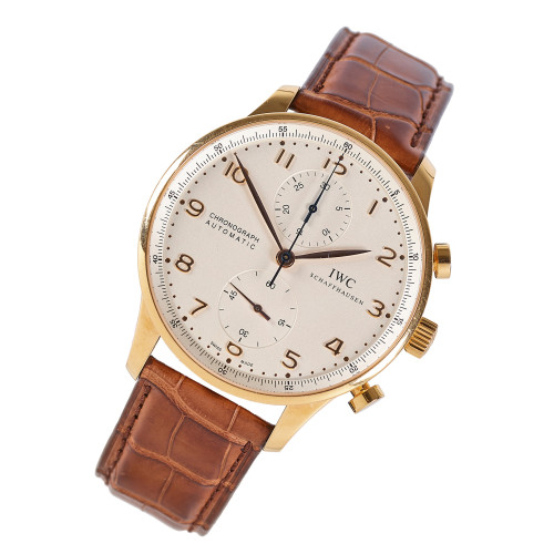 IWC : Herrenarmbanduhr 'Portugieser Chronograph' (DOBIASCHOFSKY AUKTIONEN AG)