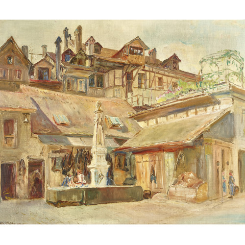 ADOLF TI�CHE : Frauen am Brunnen (DOBIASCHOFSKY AUKTIONEN AG)