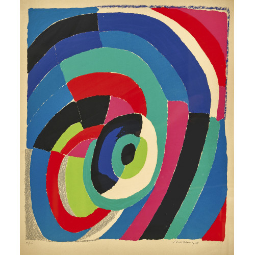 SONIA DELAUNAY : 'Tourbillon' (DOBIASCHOFSKY AUKTIONEN AG)