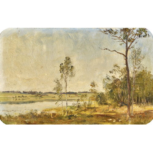 BALZ ST�GER : 'Am Katzensee' (DOBIASCHOFSKY AUKTIONEN AG)