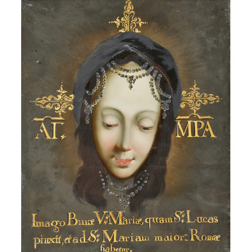 18./19. JH. SCHWEIZ : Die Lukasmadonna in Santa Maria Maggiore in Rom (DOBIASCHOFSKY AUKTIONEN AG)