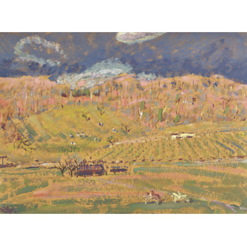 ERNST M�LLER ERLACH : Weite Feldlandschaft (DOBIASCHOFSKY AUKTIONEN AG)