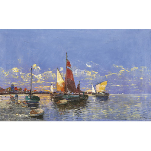 H. (EIGTL. FISCHHOF WAGNER : 'Fischerhafen' (DOBIASCHOFSKY AUKTIONEN AG)