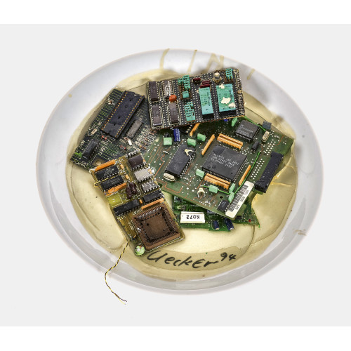 G�NTHER UECKER : 'Electronic Salat' (DOBIASCHOFSKY AUKTIONEN AG)