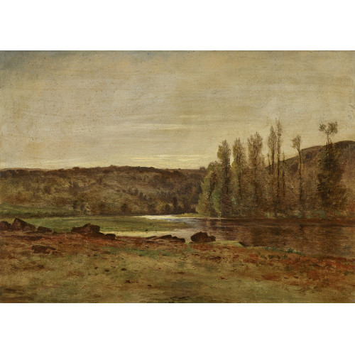 GUSTAVE EUG�NE CASTAN : Flusslandschaft (DOBIASCHOFSKY AUKTIONEN AG)