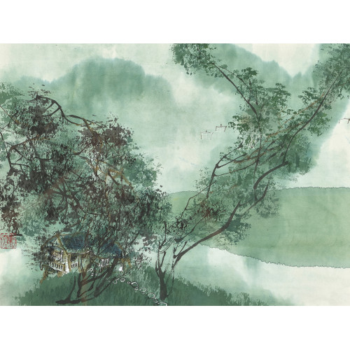 LIU (AUCH YUSHENG) BIN : 'The River in Spring' (DOBIASCHOFSKY AUKTIONEN AG)