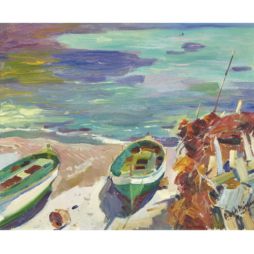 PASCUAL ROCH MINU� : 'Cala B�quer. Mallorca' (DOBIASCHOFSKY AUKTIONEN AG)