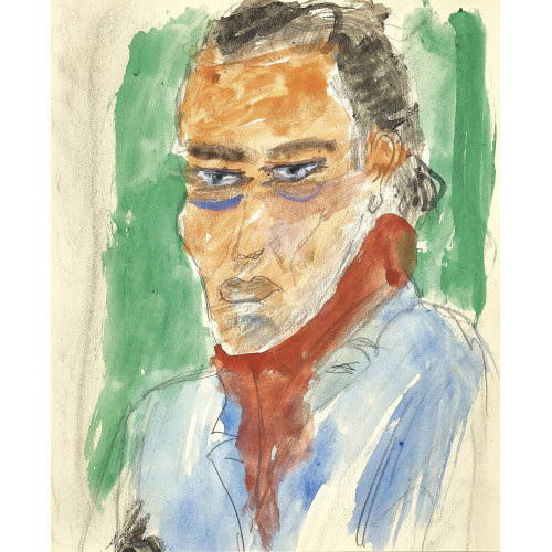 ALBERT M�LLER : Bildnis Ernst Ludwig Kirchner (DOBIASCHOFSKY AUKTIONEN AG)