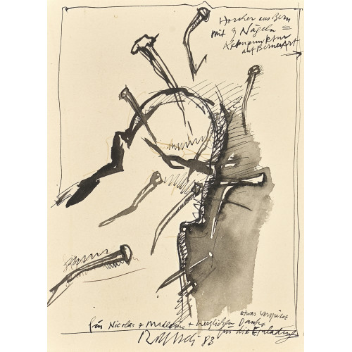 ROLF ISELI : 'Horcher aus Bern mit 9 N�geln = Akupunktur auf Berner Art' (DOBIASCHOFSKY AUKTIONEN AG)