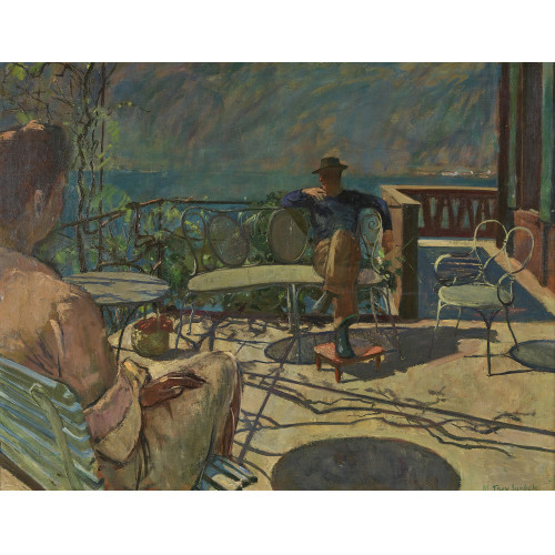 MARGUERITE FREY-SURBEK : Auf der sonnigen Veranda (DOBIASCHOFSKY AUKTIONEN AG)