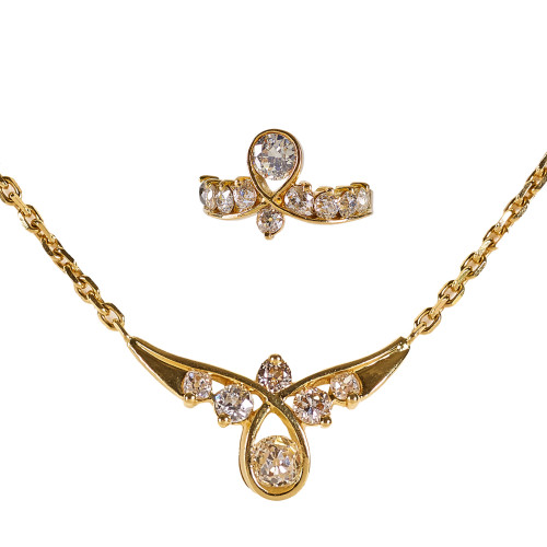 DIAMANT-SET : (DOBIASCHOFSKY AUKTIONEN AG)