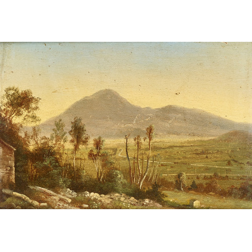 GOTTFRIED ST�HLY-RYCHEN : Weite Landschaft mit Gebirge (DOBIASCHOFSKY AUKTIONEN AG)