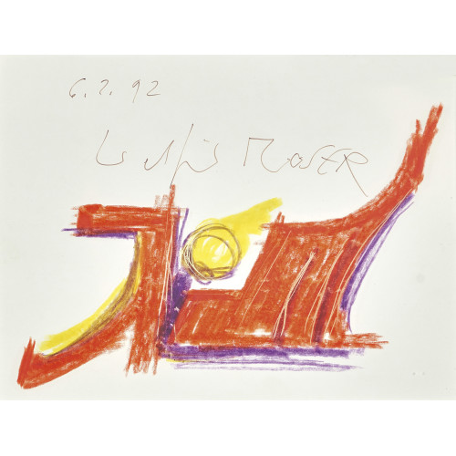 WILFRID MOSER : Expressive Komposition (DOBIASCHOFSKY AUKTIONEN AG)