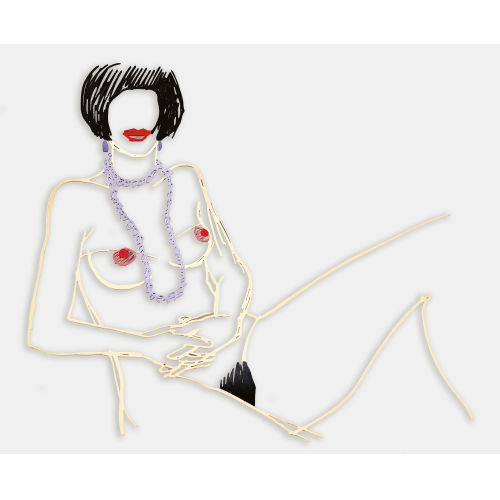 TOM WESSELMANN : 'Monica with necklace, hands folded' (DOBIASCHOFSKY AUKTIONEN AG)