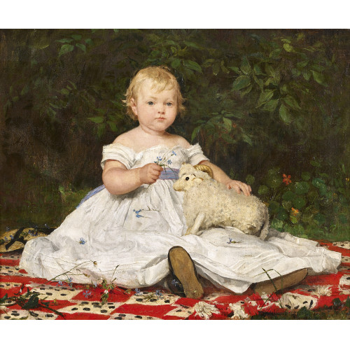 ALBERT ANKER : 'Bildnis Emilie Weiss' (DOBIASCHOFSKY AUKTIONEN AG)
