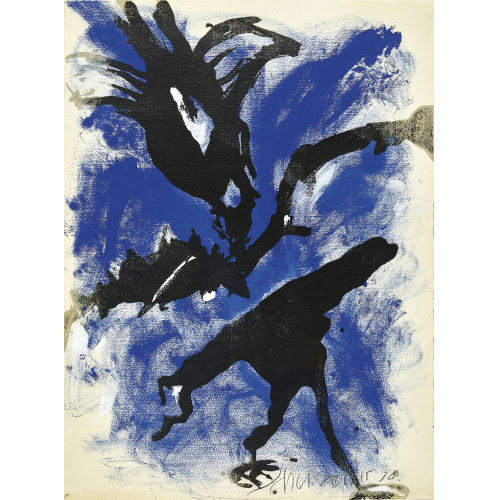 EMIL SCHUMACHER : Bergdohlen (DOBIASCHOFSKY AUKTIONEN AG)