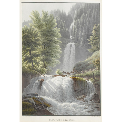 GABRIEL (GEN. LORY FILS) LORY : 'La Cascade de Giessbach' (DOBIASCHOFSKY AUKTIONEN AG)
