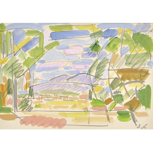 EMILE LAHNER : Weite Landschaft (DOBIASCHOFSKY AUKTIONEN AG)
