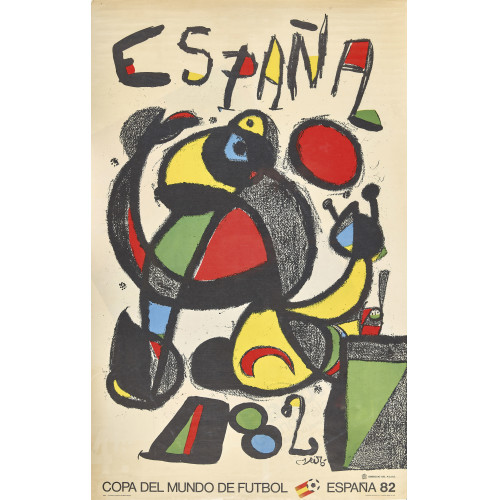 JOAN MIR� : 'Copa del Mundo de Futbol' (DOBIASCHOFSKY AUKTIONEN AG)