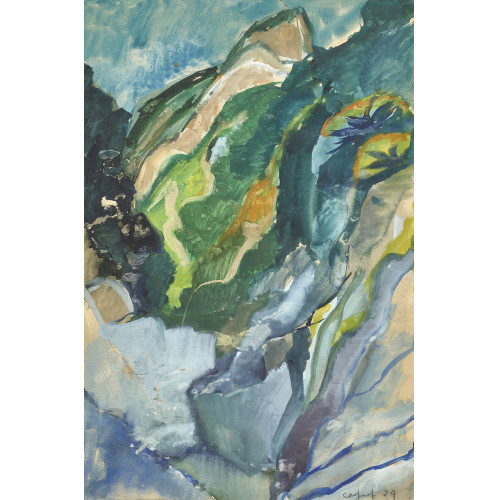 ERNST) COGHUF (EIGTL. STOCKER : Berglandschaft (DOBIASCHOFSKY AUKTIONEN AG)
