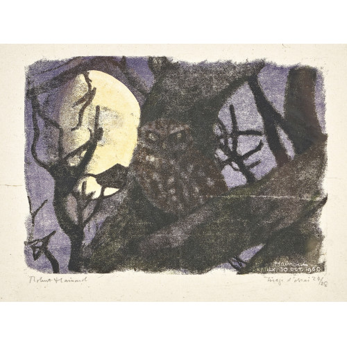 ROBERT HAINARD : 'Chouette de nuit' (DOBIASCHOFSKY AUKTIONEN AG)