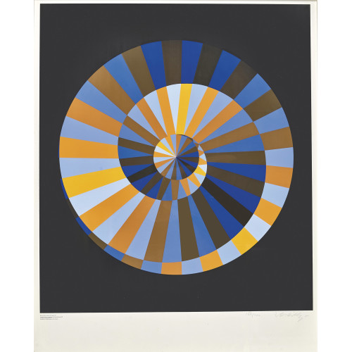VICTOR VASARELY : 'Emblem f�r die Spiele der XX. Olympiade M�nchen' (DOBIASCHOFSKY AUKTIONEN AG)