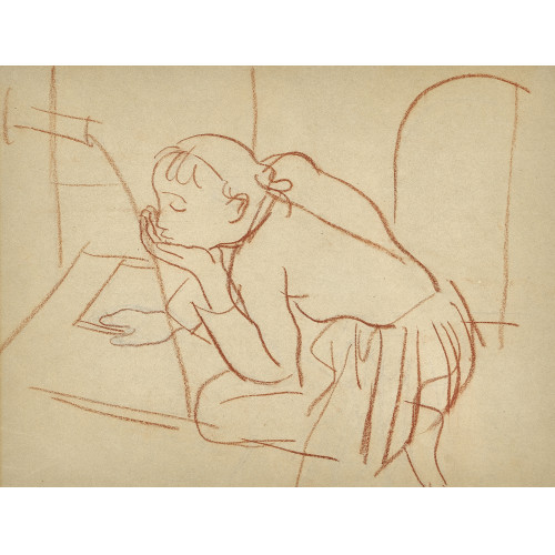 MAURICE BARRAUD : 'La Buveuse' (DOBIASCHOFSKY AUKTIONEN AG)