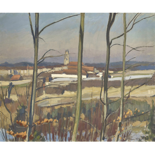 ERNEST HIRAM BR�LHART : 'Fin d'hiver' (DOBIASCHOFSKY AUKTIONEN AG)