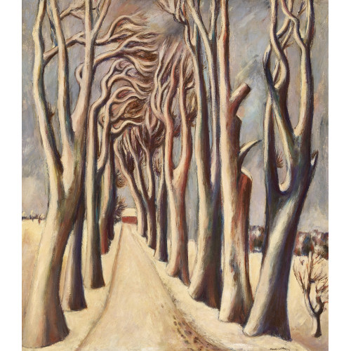 ARMAND NIQUILLE : Winterliche Allee (DOBIASCHOFSKY AUKTIONEN AG)