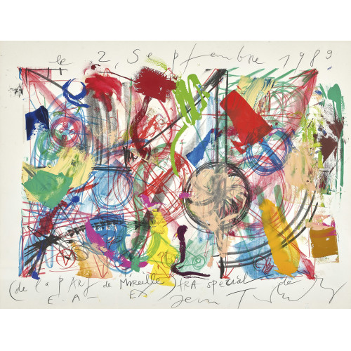 JEAN TINGUELY : Komposition (DOBIASCHOFSKY AUKTIONEN AG)