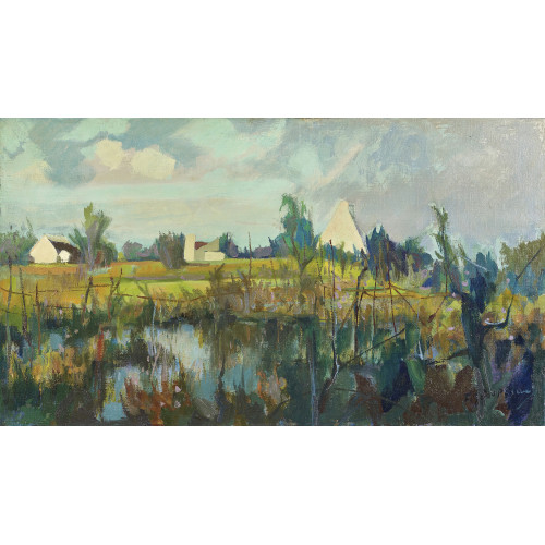 FERUCCIO GAROPESANI : Paysage (DOBIASCHOFSKY AUKTIONEN AG)