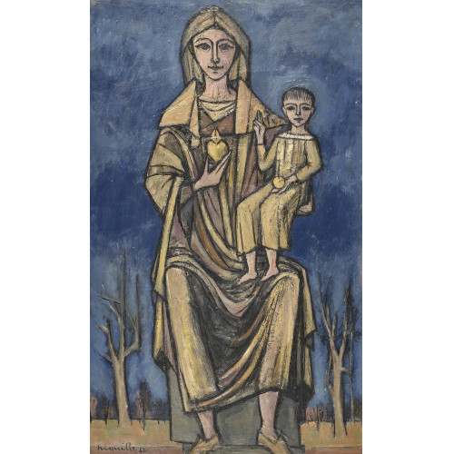 ARMAND NIQUILLE : 'Notre Dame de la Terre' (DOBIASCHOFSKY AUKTIONEN AG)