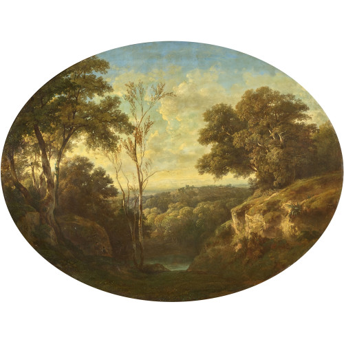 JEAN PHILIPPE GEORGE-JULLIARD : Idyllische Landschaft (DOBIASCHOFSKY AUKTIONEN AG)