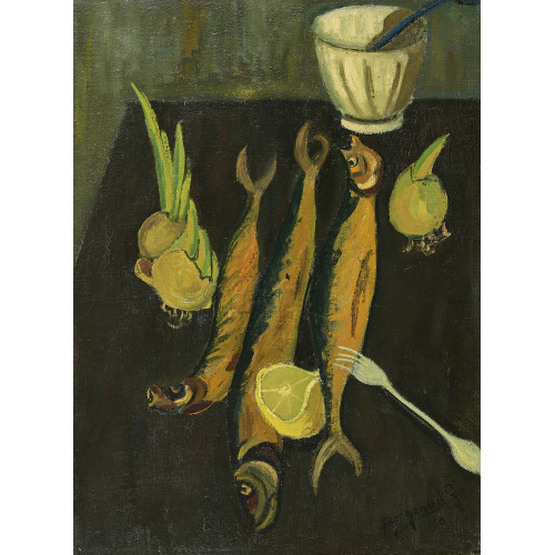 GEORGES BORGEAUD : 'Les harengs' (DOBIASCHOFSKY AUKTIONEN AG)