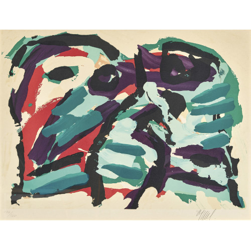 KAREL APPEL : Ohne Titel (DOBIASCHOFSKY AUKTIONEN AG)