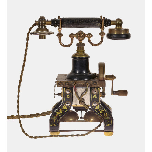 TISCHTELEFON : Stockholm, Ende 19. Jh. (L.M. Ericsson) (DOBIASCHOFSKY AUKTIONEN AG)