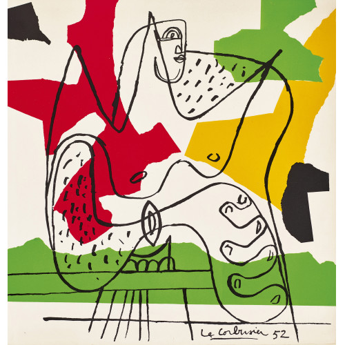 CHARLES-�DOUARD) LE CORBUSIER (EIGTL. JEANNERET : 'La mer est toujours pr�sente' (DOBIASCHOFSKY AUKTIONEN AG)