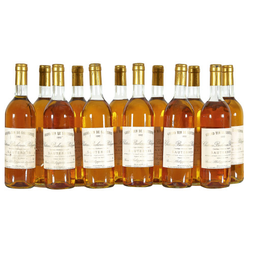 CH�TEAU BECHEREAU PHILIPPERIE : Contigu Ch�teau Yquem, Sauternes, 1982 (DOBIASCHOFSKY AUKTIONEN AG)