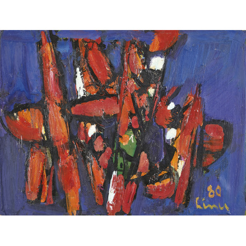 CARL WALTER LINER : Abstrakte Komposition (DOBIASCHOFSKY AUKTIONEN AG)