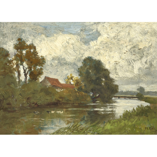 PHILIPP R�TH : Sommerliche Flusslandschaft (DOBIASCHOFSKY AUKTIONEN AG)